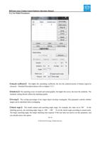 Set Model Parameters Smooth coefficient The higher (Page 53 / 99) RDVision Laser Cutting Control Software Operation Manual